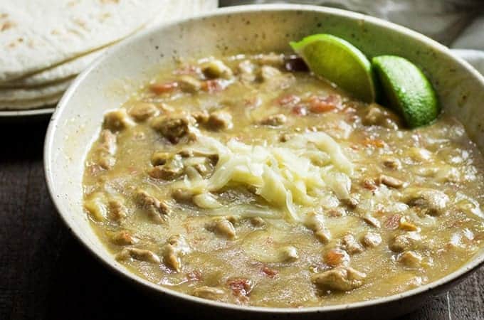 Crockpot Green Chili - Denver Green Chili