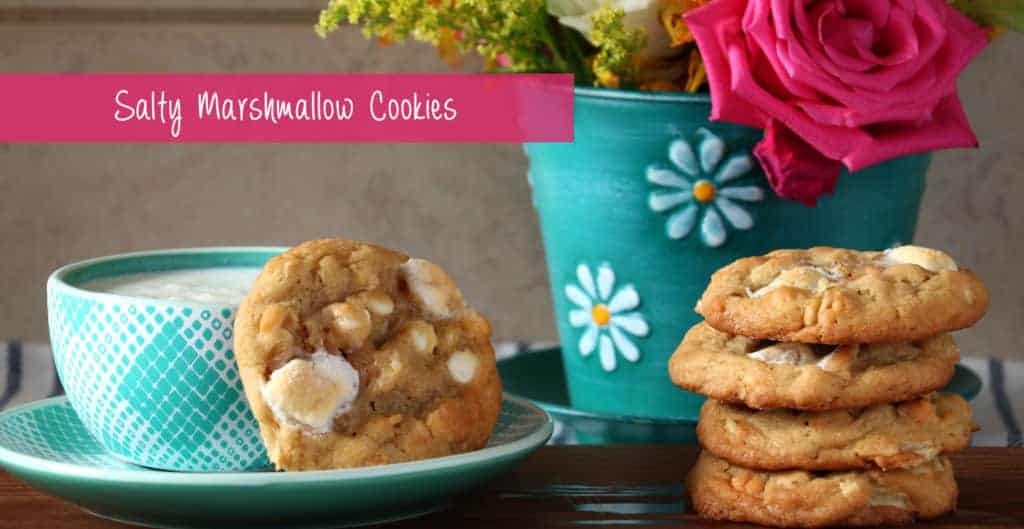 salty marshmallow cookies