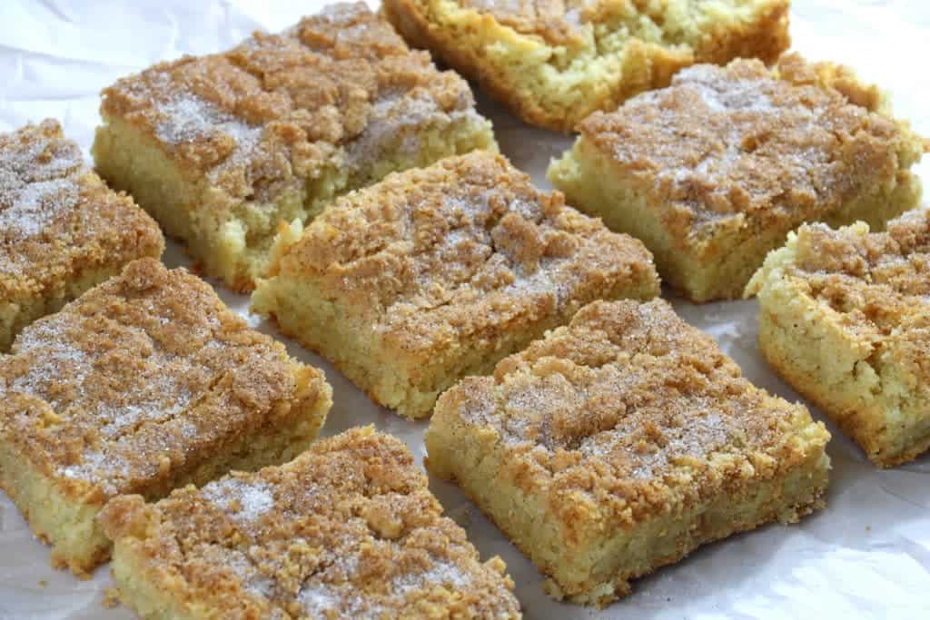 Snickerdoodle Blondies