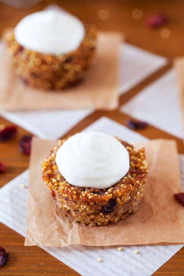 caramel-apple-millet-walnut-breakfast-cupcakes