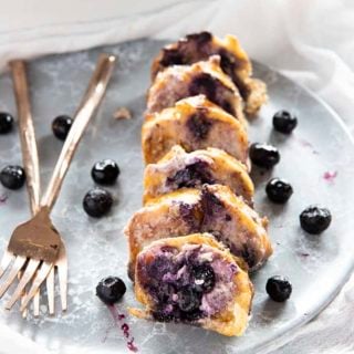 Overnight Blueberry French Toast Casserole The Salty Marshmallow