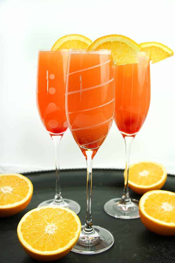 Holiday Mimosa Punch - The Salty Marshmallow