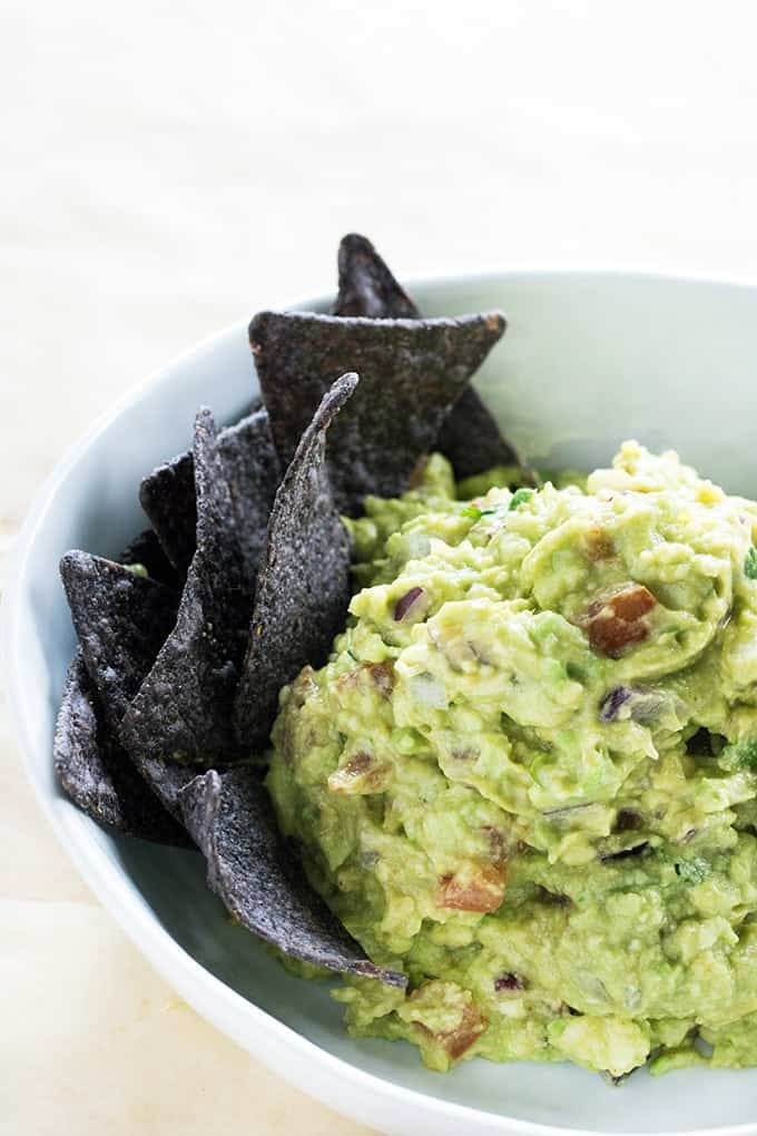 homemade guacamole recipe