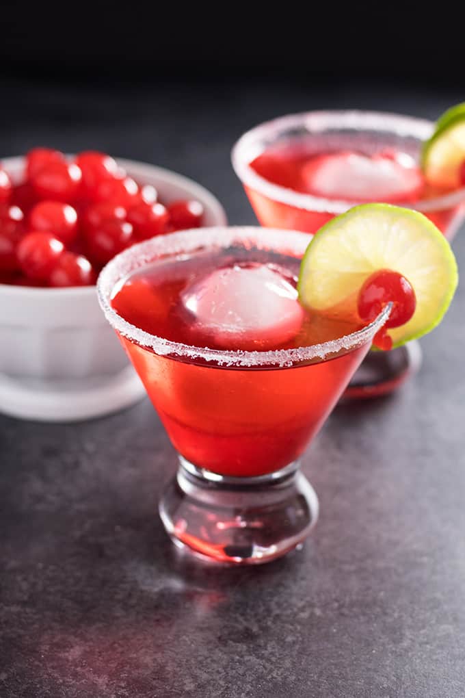 bourbon cherry cocktail