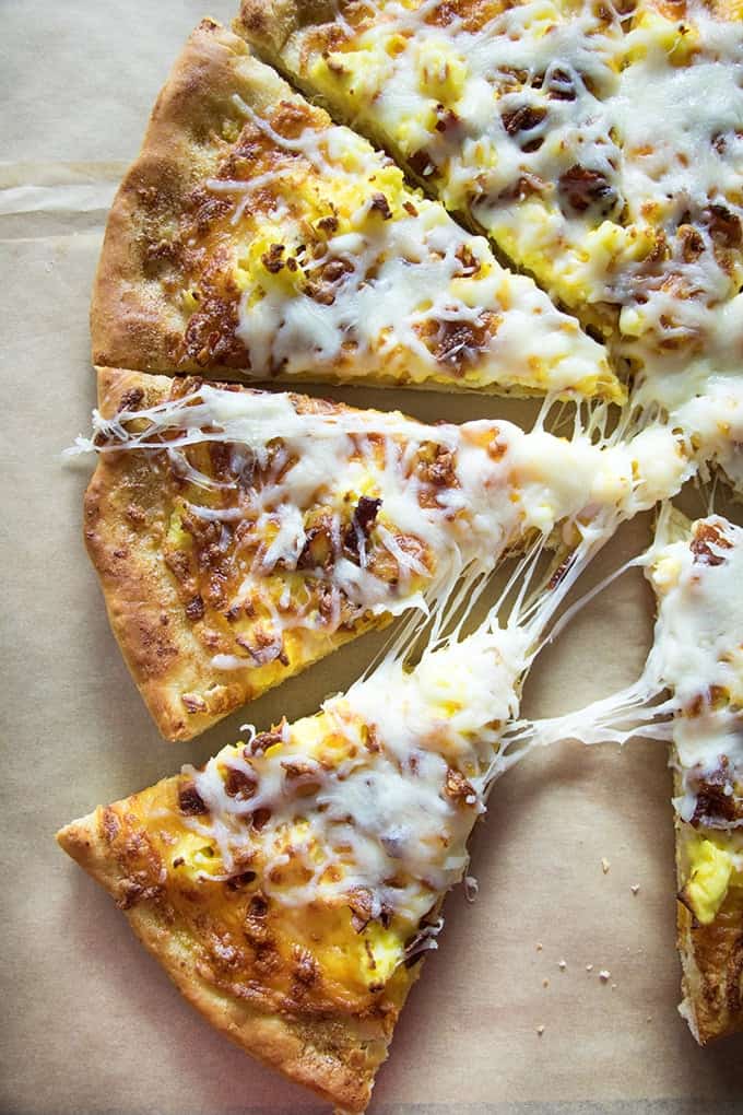 easy breakfast pizza