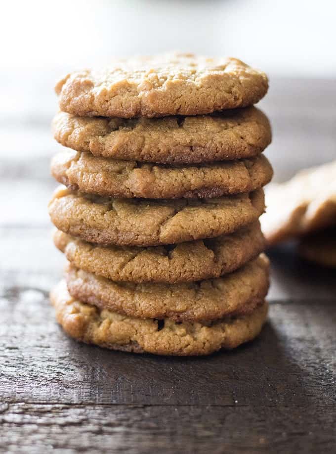 maple peanut butter cookies