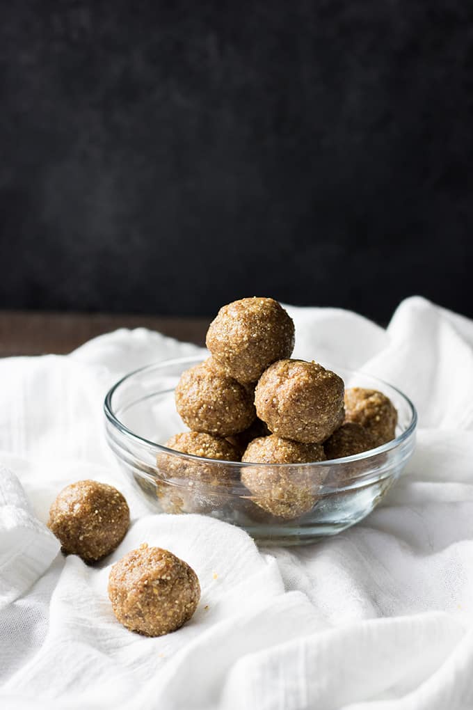 snickerdoodle energy bites