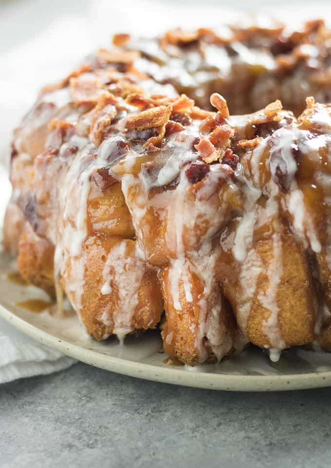 sweet cream bacon monkey bread