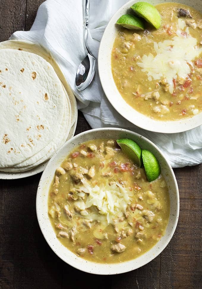 Crockpot Green Chili - Denver Green Chili