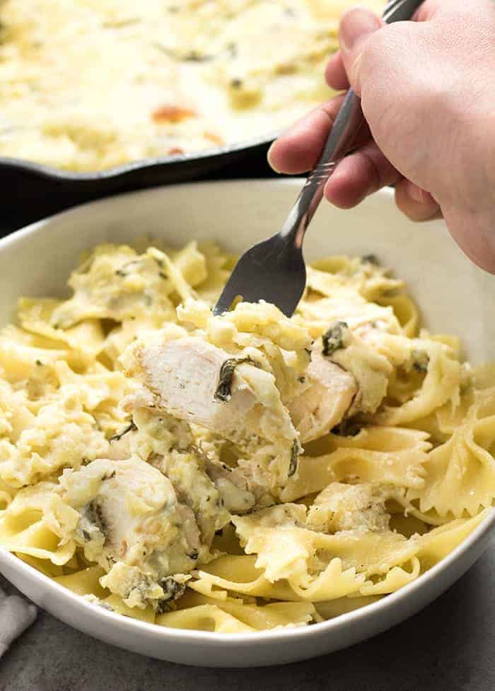 spinach and artichoke chicken