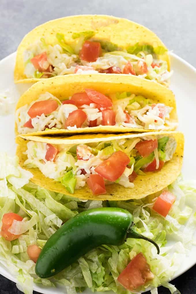 crockpot jalapeno chicken tacos