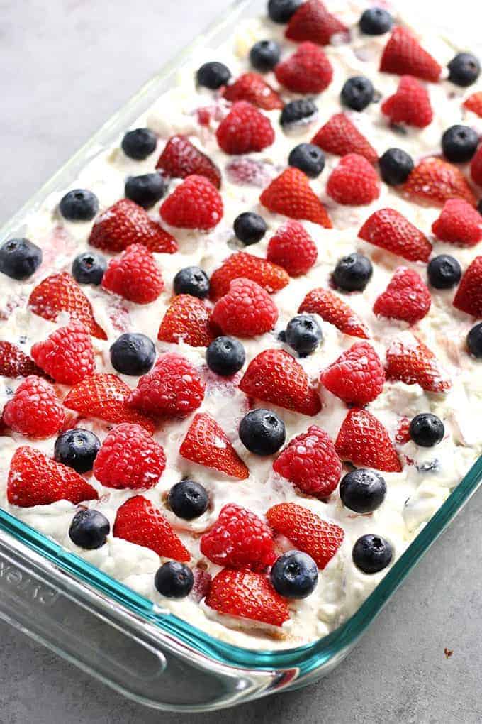 Image result for No Bake Berry Icebox Cake