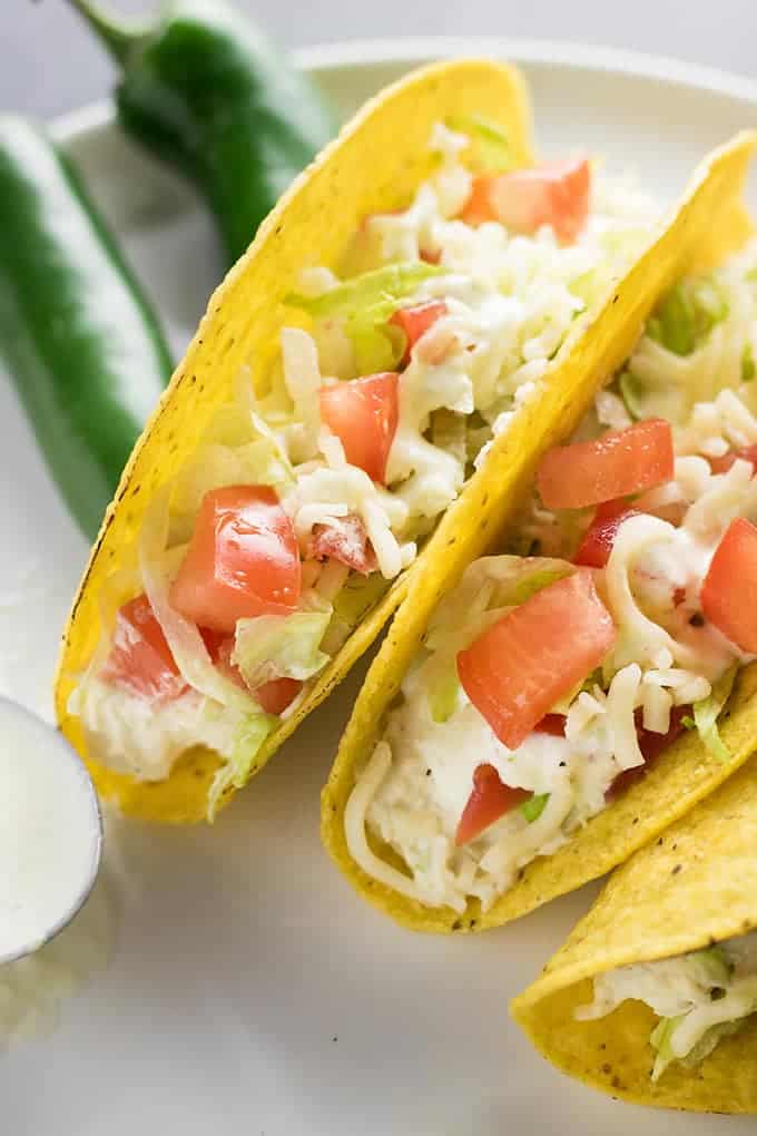 crockpot chicken tacos