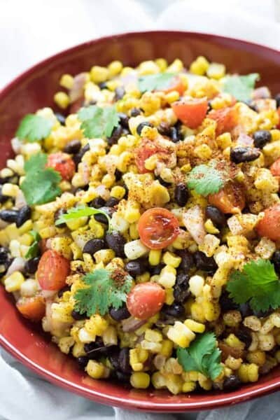 Mexican Corn and Black Bean Salad - The Salty Marshmallow