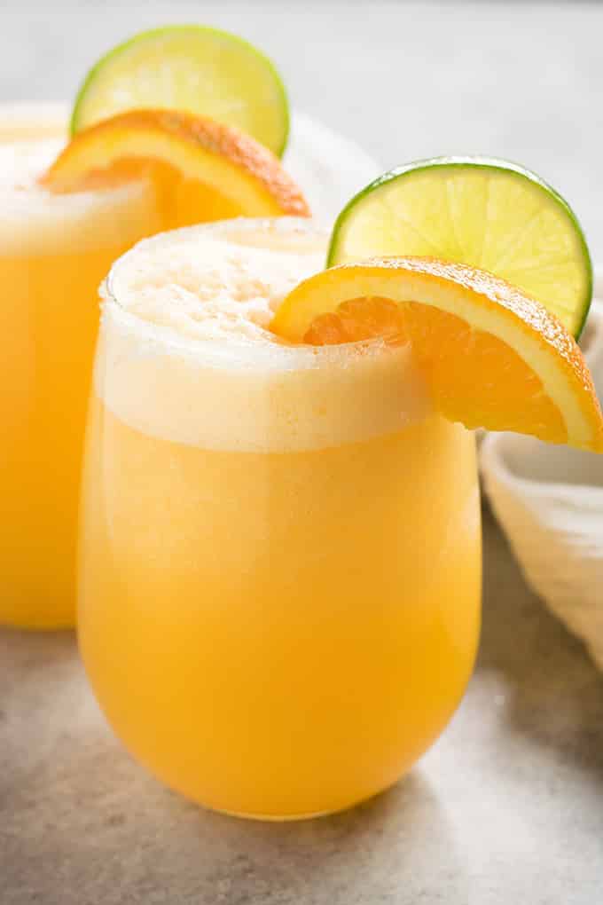 orange margaritas