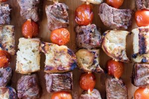grilled steak kabobs