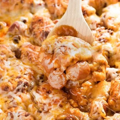Chili Dog Biscuit Casserole - The Salty Marshmallow