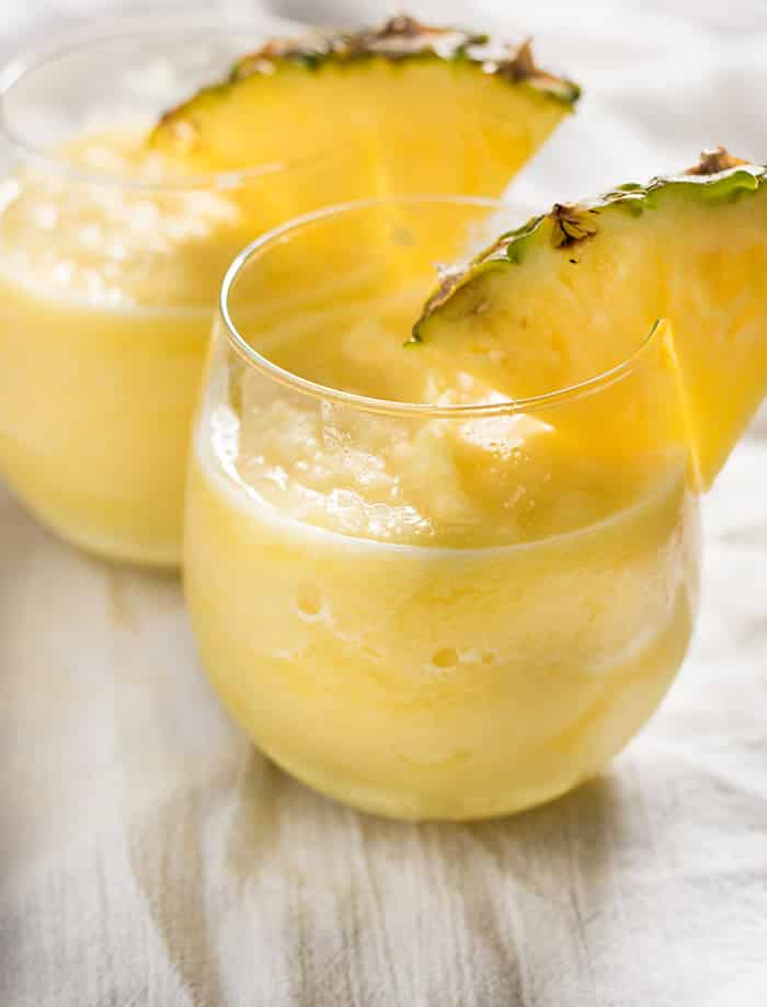 Frozen Pineapple Slushie