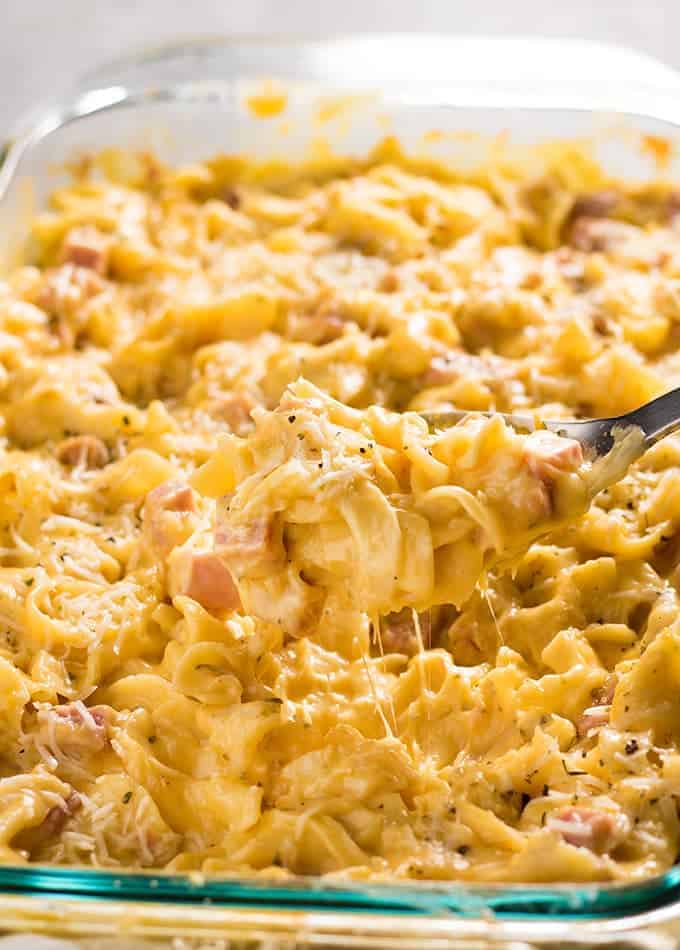 ham and noodle casserole