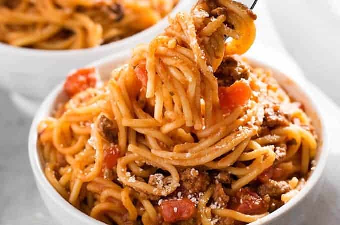 Instant Pot Spaghetti The Salty Marshmallow