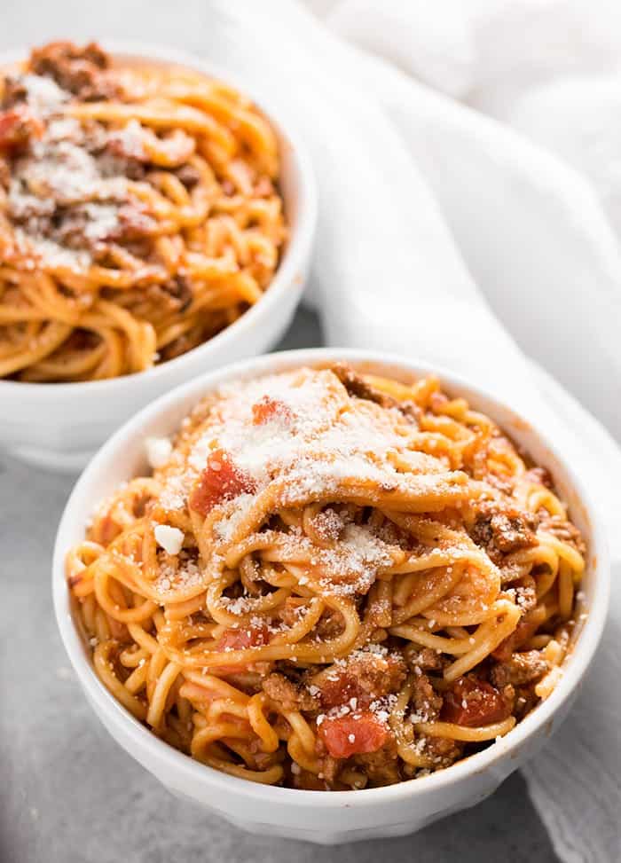 Instant pot bolognese pasta hot sale