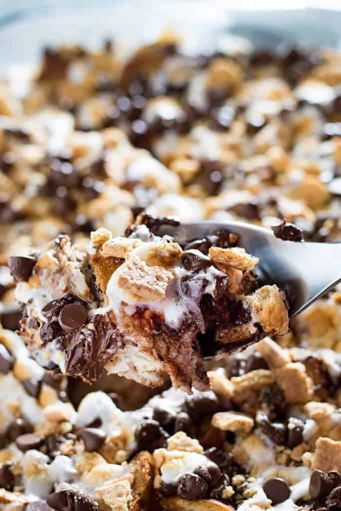 Crockpot French Toast Casserole - The Salty Marshmallow