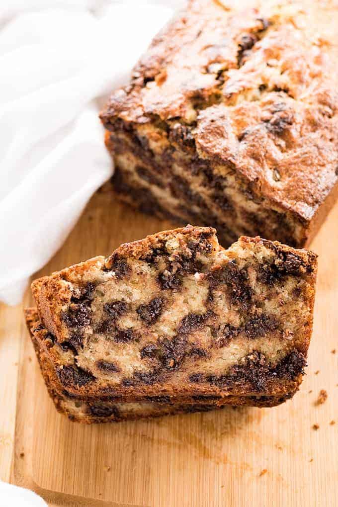 Banana and deals chocolate loaf