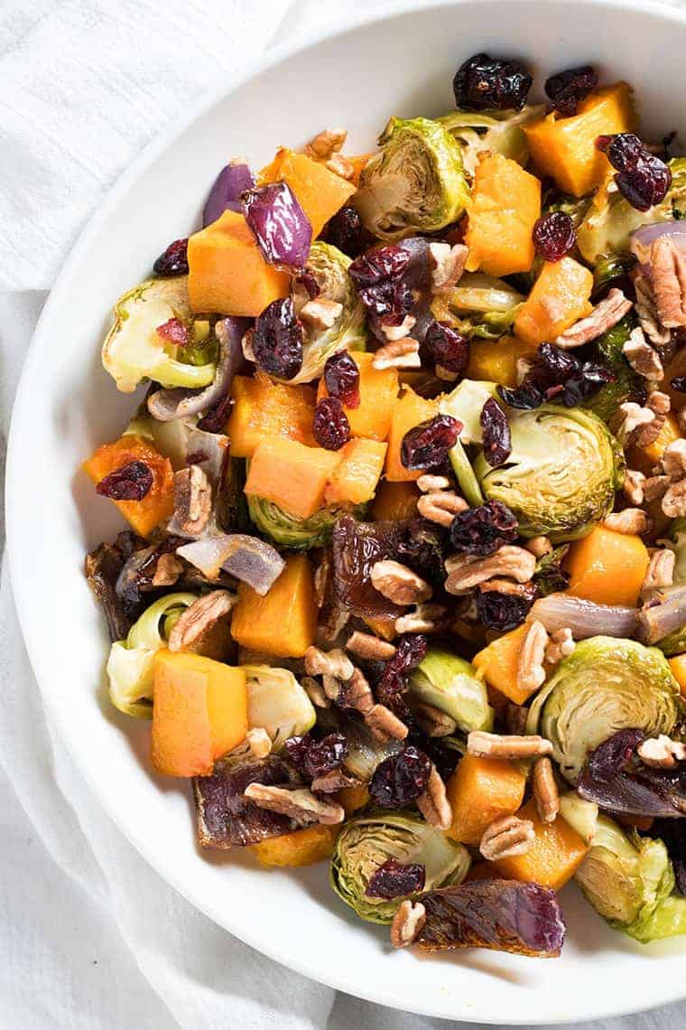 Cranberry Pecan Roasted Vegetables - The Salty Marshmallow