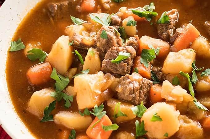 The BEST Instant Pot Beef Stew Recipe - Little Spoon Farm