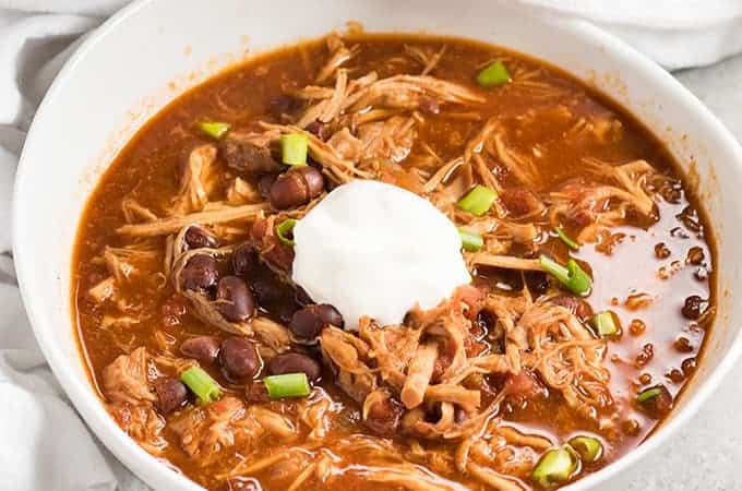 chili with pulled pork