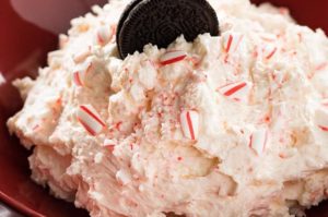 Candy Cane Peppermint Cheesecake Christmas Dip