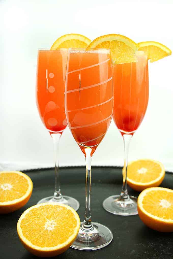 Holiday Mimosa Punch