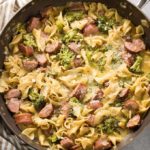 one pot pasta with sausage broccoli and cheese