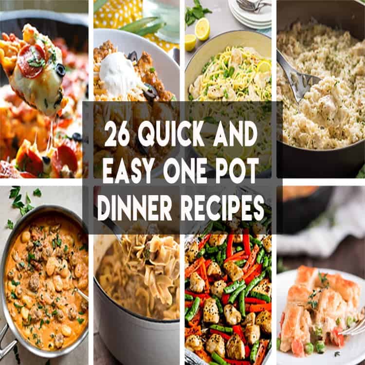 26 One pot, pan, and skillet meals