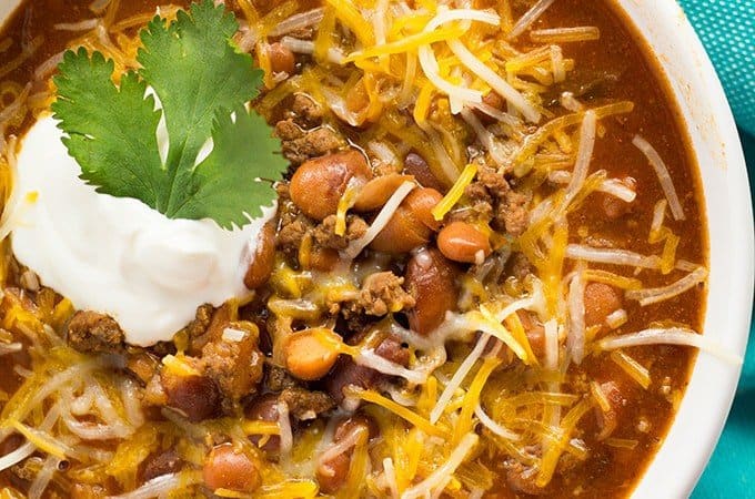 Quick and Easy Instant Pot Chili with {VIDEO}