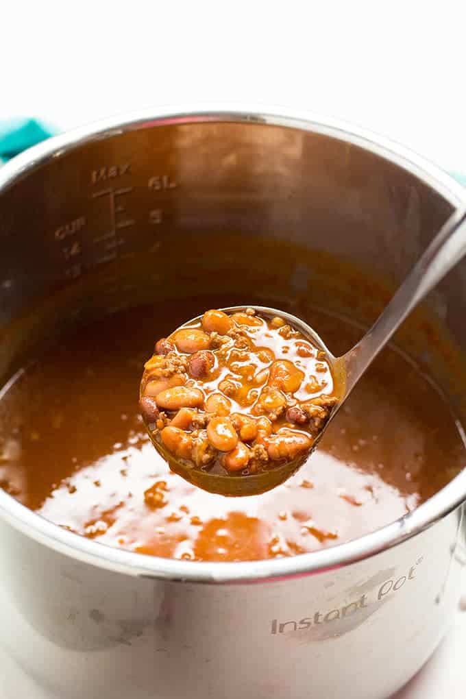 Chili in the instant pot