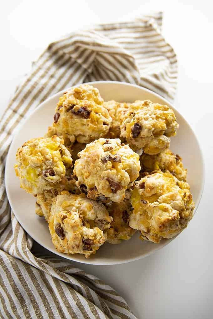 Loaded Breakfast Biscuits  - Camping Meals