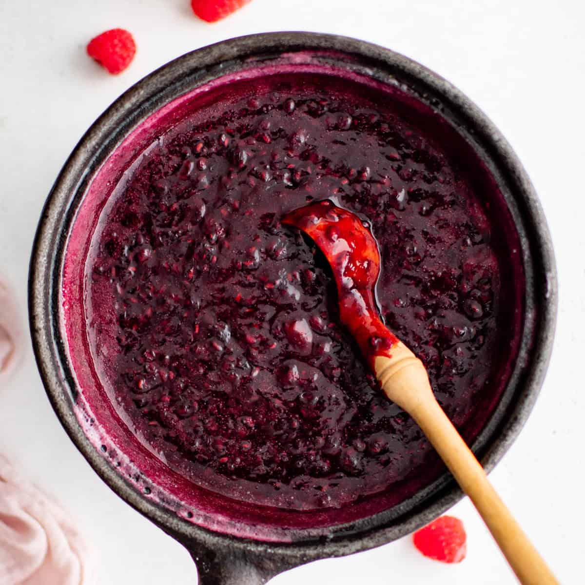 Raspberry Sauce - The Salty Marshmallow