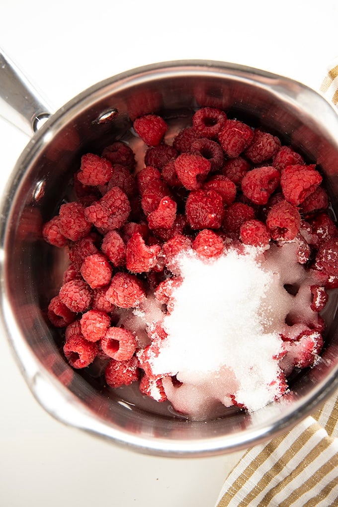 how to make raspberry sauce