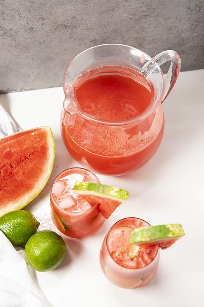 Easy watermelon sangria recipe