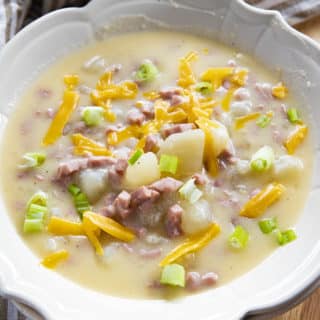 soupe instantanée aux pommes de terre
