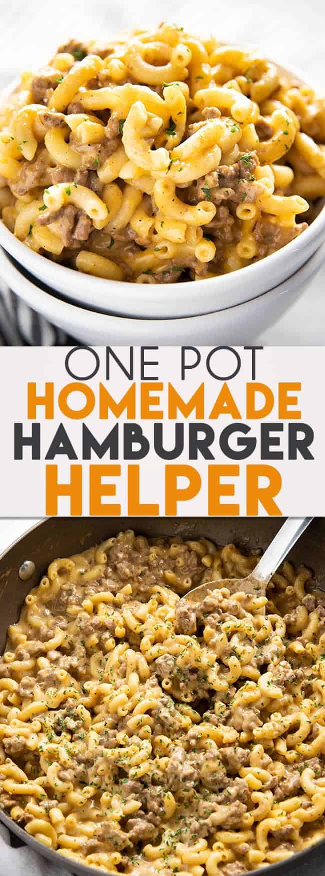 One Pot Homemade Hamburger Helper - The Salty Marshmallow