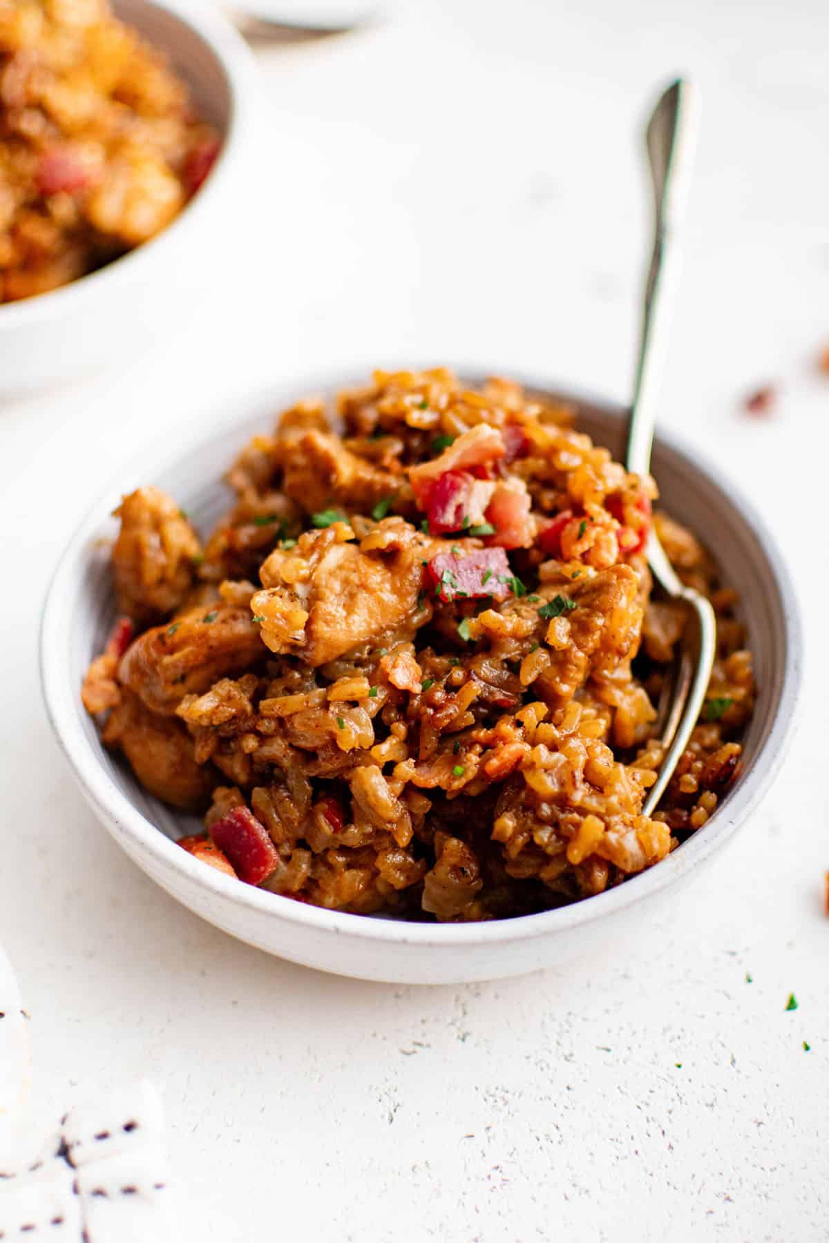 bacon ranch chicken and rice