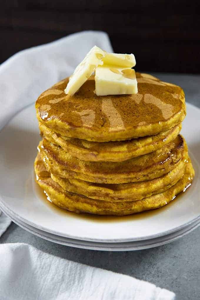 Easy store pumpkin pancakes