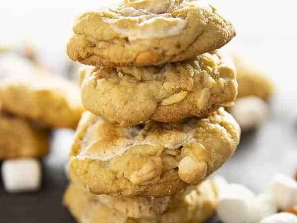 how to make salty marshmallow potato chip cookies