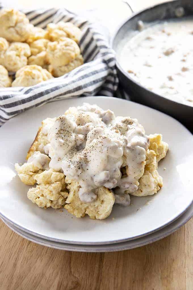 how to make sausage gravy