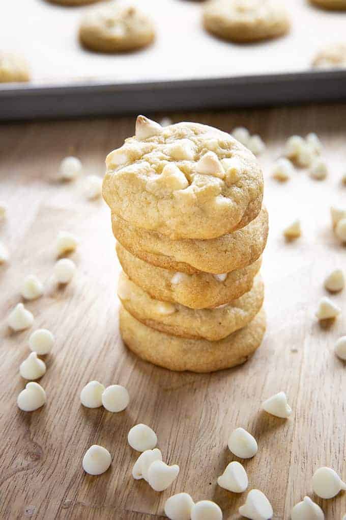 White Chocolate Chip Cookies