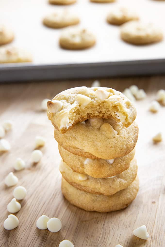 how to make white chocolate chip cookies