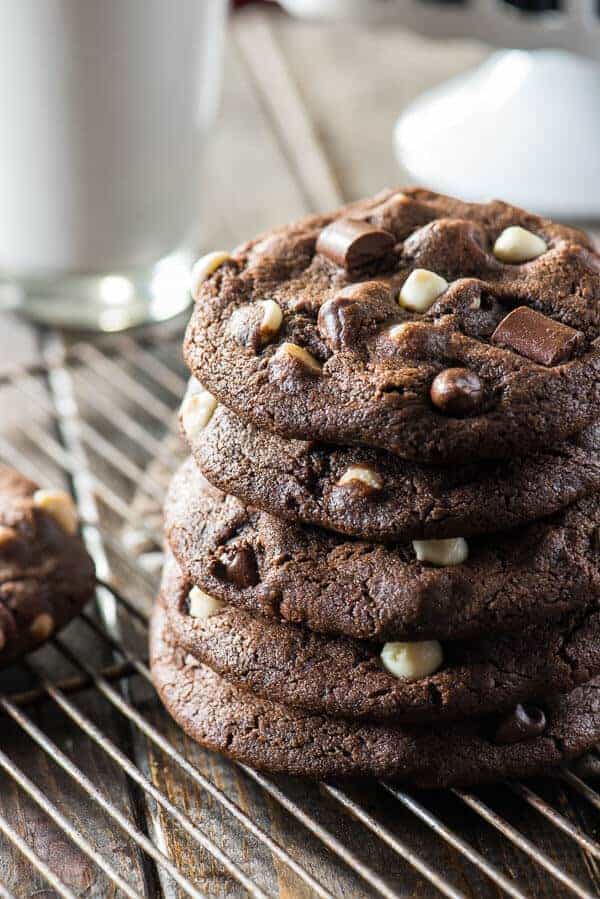 bakery style chocolate cookies