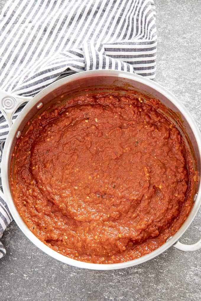 Easy Pizza Sauce from Tomato Sauce Recipe